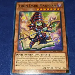 Konami Yu-Gi-Oh! TCG Toon Dark Magician LDS1-EN067 1st Edition Spellcaster ATK/… - Image 1