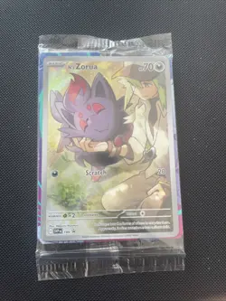 N's Zorua #189 SEALED Journey Together Black Star Promo Pokemon TCG - Image 1