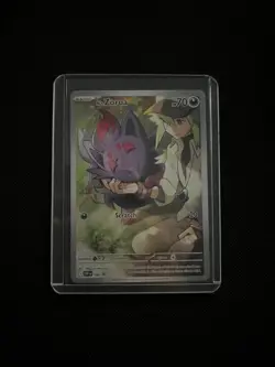Pokemon TCG Journey Together N's Zorua 189 Black Star Promo - Image 1