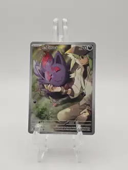 Pokemon TCG Journey Together N's Zorua 189 Black Star Promo - Image 1