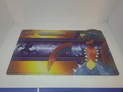 Pokemon TCG Mega Garchomp-EX Playmat Premium Collection Playmat Card Mat Pad - Image 1