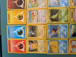 Vintage Pokemon Card Lot 1999 WOTC – Pikachu, Charmander, Energy, Trainers - Image 2