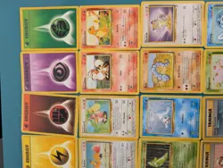Vintage Pokemon Card Lot 1999 WOTC – Pikachu, Charmander, Energy, Trainers - Image 3