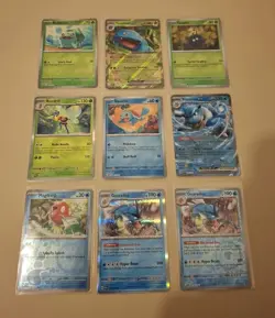 Lot of 34 Pokemon TCG Scarlet & Violet 151 EX, Holo & Reverse Holo Card NM - Image 2