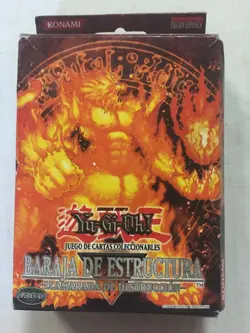SPANISH Yugioh Blaze Of Destruction Theme Deck For Card Game CCG TCG - Image 1