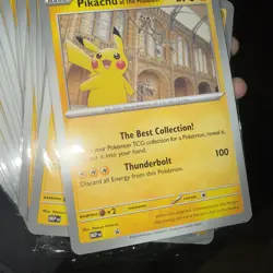 Pokemon TCG Pikachu At The Museum Promo Card UK Exclusive - Image 1