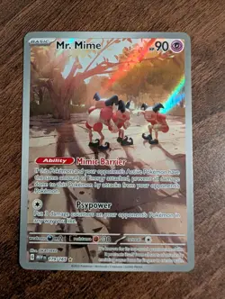 Mr. Mime 179/165 Scarlet & Violet 151 Set Pokemon Card (NM) - Image 1