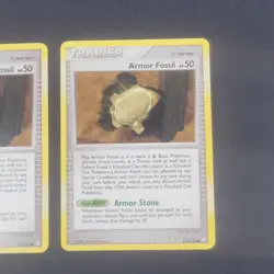 Pokemon TCG - 2x Trainer, Armor Fossil 116/123 - Mysterious Treasures 2007 NM/LP - Image 4