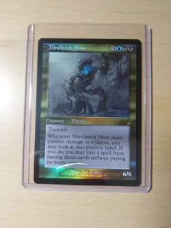 Mindleech Mass Foil Retro Frame Rare, Ravnica Remastered #375, MTG Magic - Image 1