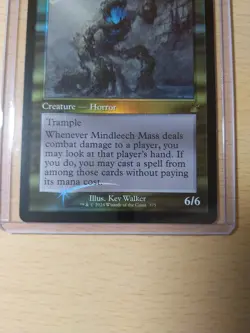 Mindleech Mass Foil Retro Frame Rare, Ravnica Remastered #375, MTG Magic - Image 3