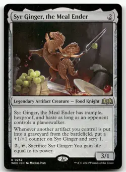 Syr Ginger, the Meal Ender #252 (NM) Wilds of Eldraine WOE Magic MTG - Image 1