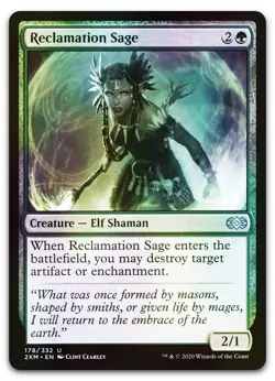Reclamation Sage #178 (Foil) (NM) Double Masters 2XM Magic MTG - Image 1