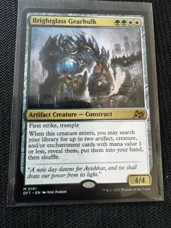 magic the gathering (MTG) ✅ Brightglass Gearhulk ✅ Aetherdrift - Image 1