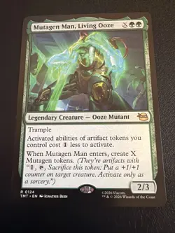 MTG Mutagen Man, Living Ooze 0124 TMNT TMT NM - Image 1