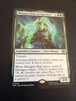 MTG Mutagen Man, Living Ooze 0124 TMNT TMT NM - Image 3