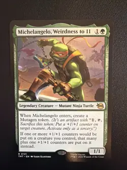 Michelangelo, Weirdness to 11 - Teenage Mutant Ninja Turtles (TMT) #121 - Image 1