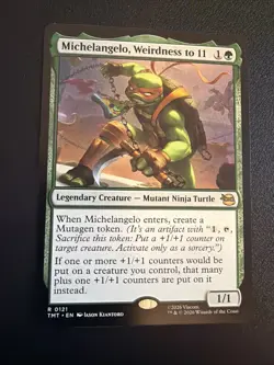 Michelangelo, Weirdness to 11 - Teenage Mutant Ninja Turtles (TMT) #121 - Image 2