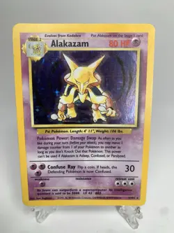 1999 Pokemon Game - Alakazam - Holo #1/102 Base Set Unlimited - Image 1