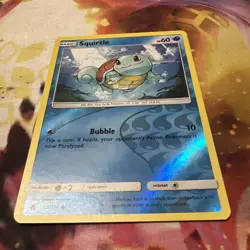 Pokemon Squirtle Reverse Holo Common # 33/214 - Unbroken Bonds - Image 2