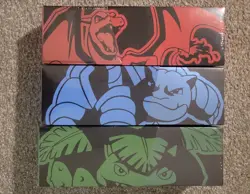 POKEMON TCG SEALED CHINESE 25TH ANNIVERSARY CHARIZARD VENUSAUR & BLASTOISE BOXES - Image 1
