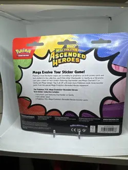 Pokemon TCG: Ascended Heroes Tech Sticker Gastly Factory Sealed Bundle Free Ship - Image 3