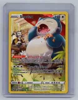 Pokemon Snorlax TG10/TG30 Holo Trainer Gallery Rare Lost Origin Pokemon NM - Image 1