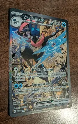 Greninja EX SVP 132 Shrouded Fable Black Star Promo Illustration Pokemon TCG NM - Image 3