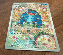 Seismitoad 105/086 Black Bolt Illustration Rare Pokemon TCG NM - Image 4