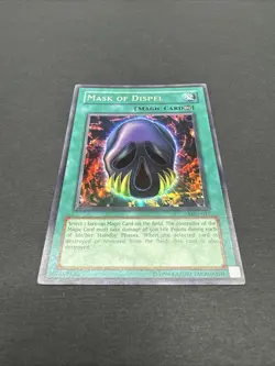 Mask Of Dispel LON-017 Super Rare Unlimited Edition Excellent YuGiOh - Image 2
