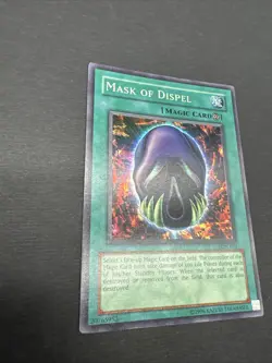 Mask Of Dispel LON-017 Super Rare Unlimited Edition Excellent YuGiOh - Image 4