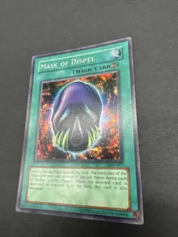 Mask Of Dispel LON-017 Super Rare Unlimited Edition Excellent YuGiOh - Image 5