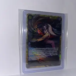 Crocodile OP14-120 Secret Alternate Art The Azure Sea's Seven Sec One Piece RARE - Image 3