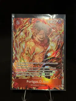 One Piece Illustration Box Vol. 5 Promo Portgas D. Ace ST15-005 SR English - Image 1