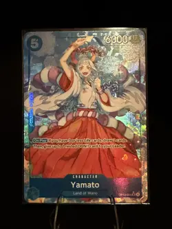 One Piece TCG OP13-054 Yamato Alt Art One Piece TCG Carrying on His Will English - Image 1
