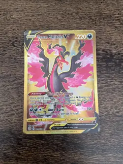 Galarian Moltres V 183/172 - Brilliant Stars Pokemon TCG - NM - Image 1