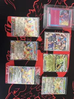 Lot of 32 Prismatic Evolutions Pokemon Cards. Raw. - Image 1