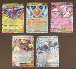 Phantasmal Flames Bulk Lot EX 5 Cards Double Rare Holo - Pokemon - NM/M - Image 1