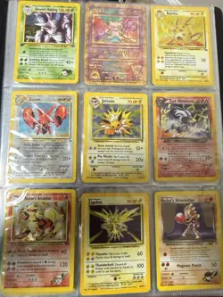 🔥 Vintage Pokemon Card Lot (129 Cards) – WOTC Era (Base/Jungle/Fossil + More) - Image 1