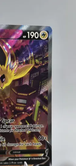 Pokemon TCG Jolteon V SWSH183 SWSH: Sword & Shield Promo Cards Holo NM - Image 3