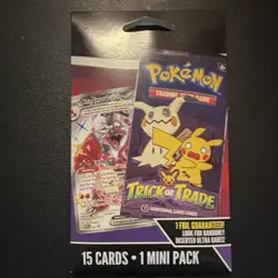 Pokemon Trick or Trade Box 2025 - 15 Cards, 1 Guaranteed Foil (Factory Sealed) - Image 1