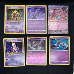 Pokemon Mewtwo Card Lot 9 Cards - Image 1