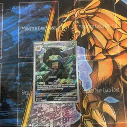 Pokemon TCG Crustle Holo Illustration Rare Card 183/182 Sv04: Paradox Rift - NM - Image 1