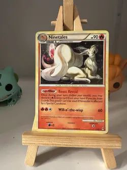 Pokemon Ninetales Holo TCG Card 17/95 Call of Legends Series - LP/NM - Image 2