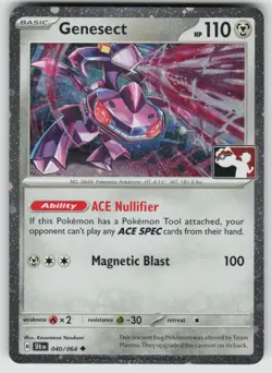 Genesect 040/064 Holo Uncommon Prize Pack Series Cards Pokemon Holo Near Mint - Image 1