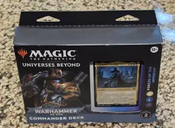 MTG Universes Beyond Warhammer 40K Forces of the Imperium Commander Deck - Image 1