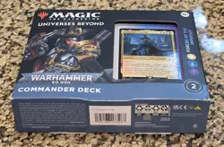 MTG Universes Beyond Warhammer 40K Forces of the Imperium Commander Deck - Image 5