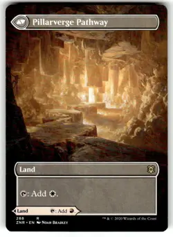 Needleverge Pathway (Borderless) Zendikar Rising Regular MTG NM - Image 2