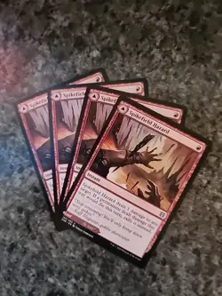 4x Spikefield Hazard - NM/M Zendikar Rising ZNR MTG Magic - Image 1
