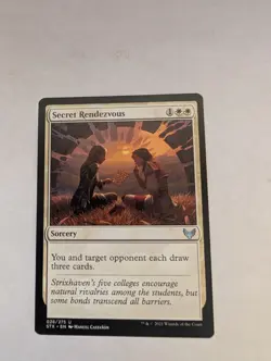 Secret Rendezvous Strixhaven: School of Mages Regular MtG NM - Image 1