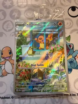 Pokemon TCG Charmander 044 Sealed Promo SV: Scarlet & Violet Promo Cards - Image 1